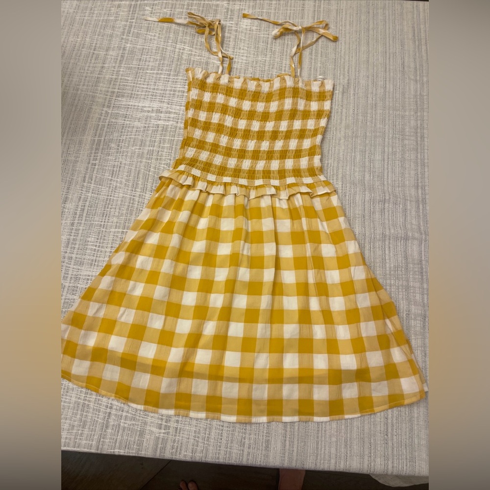 Cloud ten Gingham sundress size medium